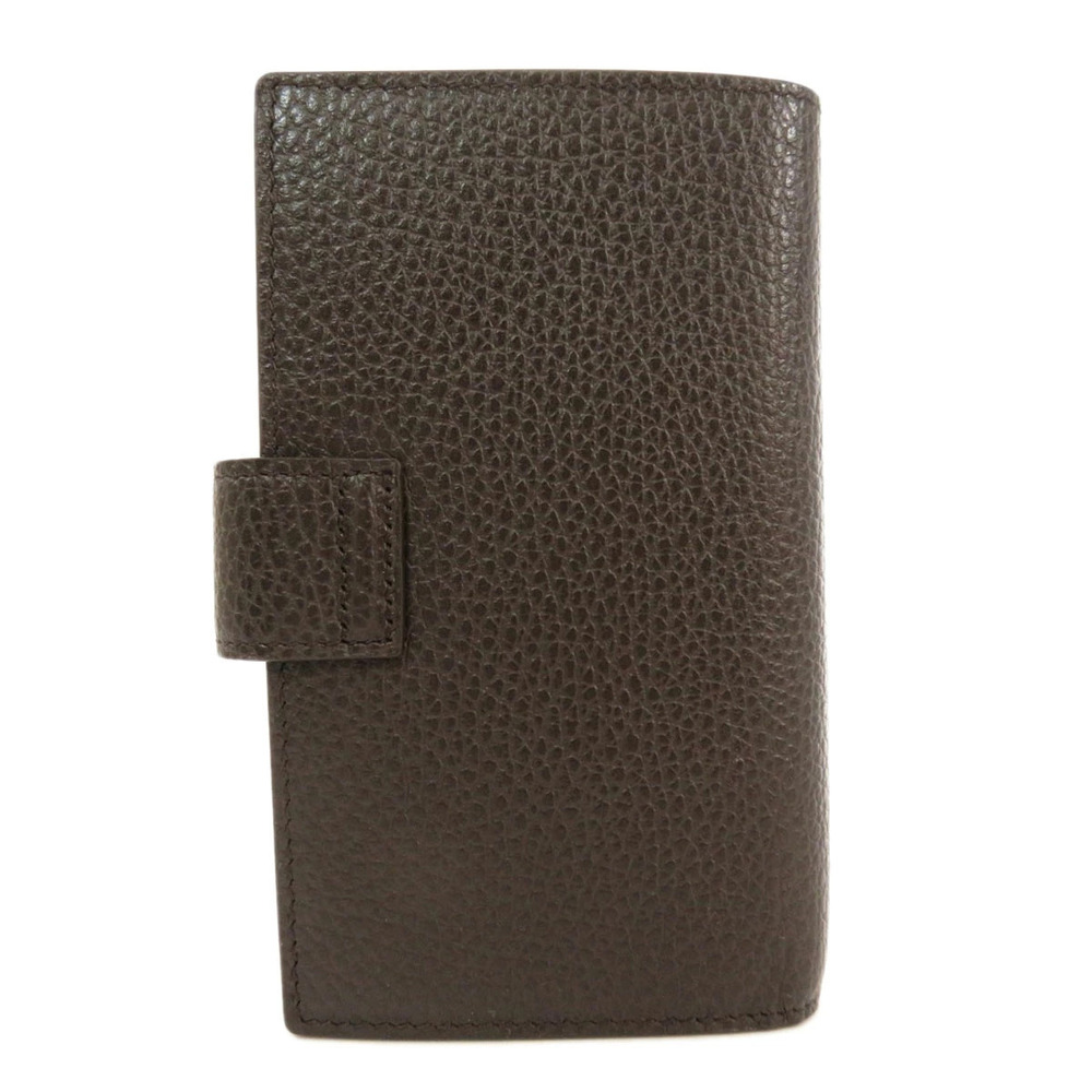 Gucci GG Wallet fold fold Tri Leather Interlocking Bi Black